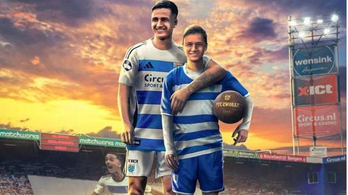 Pemain Timnas Indonesia, Eliano Reijnders diperpanjang kontraknya di klub Eredivisie Belanda, PEC Zwolle.