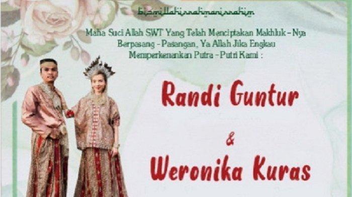 Foto-foto pria asal Sinjai menikahi bule asal Polandia.