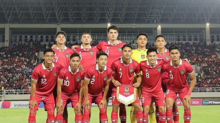 Foto Timnas Indonesia U-23 dalam ajang Kualifikasi Piala Asia U-23 2024 di Stadion Manahan, Solo, Sabtu (9/9/2023).