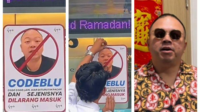 GERAKAN BOIKOT CODEBLU - Gerakan memboikot konten kreator William Anderson alias Codeblu mulai gencar terjadi. Terbaru, sebuah larangan masuk kepada sang konten kreator tersebut di sebuah kafe di Lampung viral di media sosial