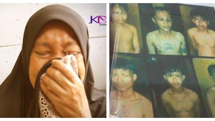 Ibu Eka Sandi menangis mengenang cerita anaknya ditangkap oleh polisi soal Kasus Vina