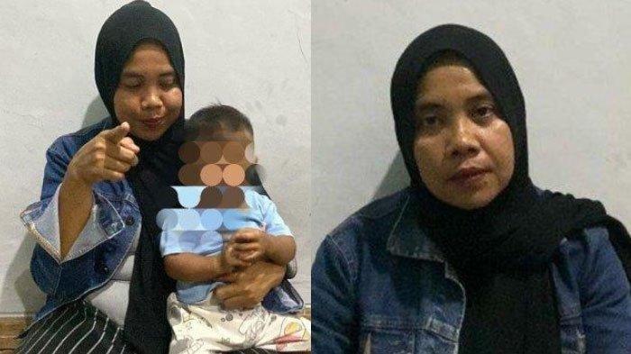 Siti Mauliah (37), warga asal Desa Cibeteung Udik, Kecamatan Ciseeng, Kabupaten Bogor, yakin kalau bayinya tertukar meski orang-orang disekitarnya membantah.