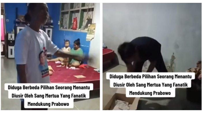 Ibu mertua di Rangkasbitung, Banten, viral usai dirinya mengusir menantu gara-gara berbeda pilihan Presiden 2024.