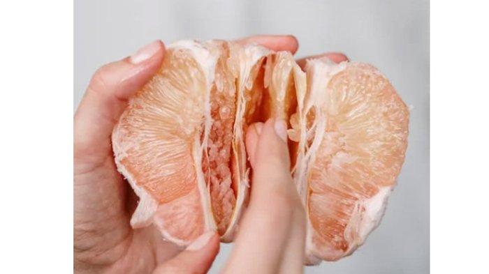 Ilustrasi Jeruk Bali. 