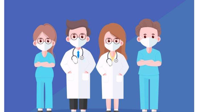 Ilustrasi mahasiswa kedokteran.