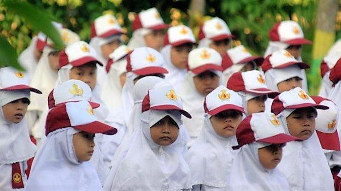 Ilustrasi murid SD