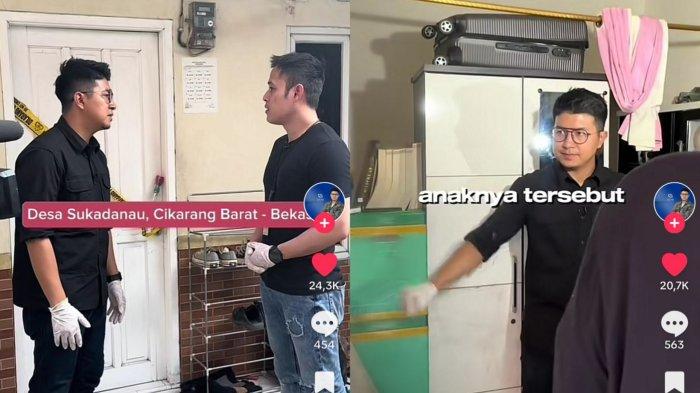 Inilah penampakan isi kontrakan tempat Nando membunuh Mega Suryani. Ternyata dekat jarak Nando ketika membunuh istrinya dengan anak-anaknya.