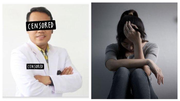 ILUSTRASI KORBAN PELECEHAN - Seorang wanita asal Bandung, Jawa Barat, berinisial QAR pada Selasa (15/4/2025), mengaku menjadi korban pelecehan seksual yang diduga dilakukan oleh oknum dokter di sebuah rumah sakit swasta di Kota Malang, Jawa Timur, berinisial AY. (Instagram Qorryauliarachmah dan Shutterstock).