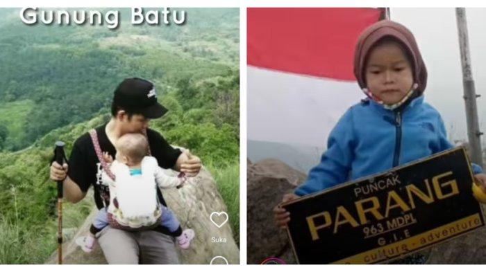 Jasmine, bocah 5 tahun yang sudah mendaki ke 39 gunung di Indonesia