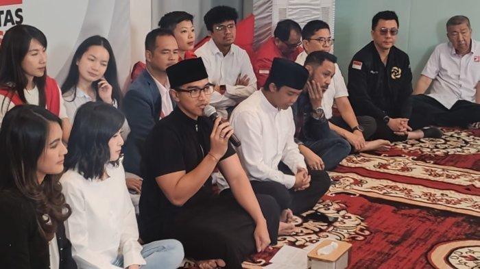 Ketua Umum Partai Solidaritas Indonesia (PSI) Kaesang Pangarep di kantor DPP PSI, Jakarta, Kamis (21/3/2024).