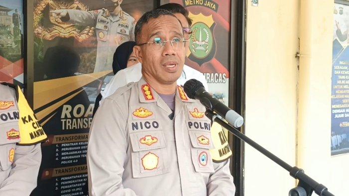 Kapolres Metro Jakarta Timur Kombes Nicolas Ary Lilipaly saat memberi keterangan di Ciracas, Jumat (13/9/2024).