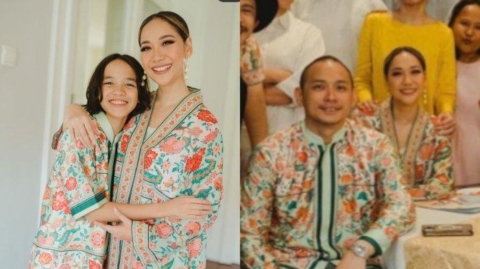 Kebersamaan Tiko Wardhana saat momen Idul Fitri bersama BCL dan keluarganya.