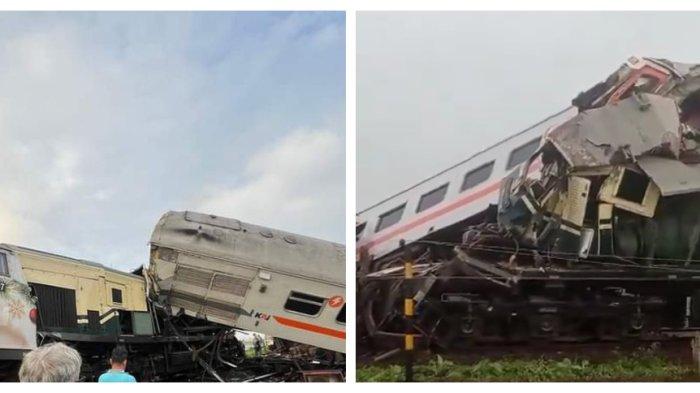 Kecelakaan besar melibatkan antara kereta api (KA) Turangga tujuan Bandung dengan KA Lokal Bandung Raya di petak Stasiun Cicalengka - Haurpugur pada Jumat (5/1/2024) sekitar pukul 06.15 WIB.