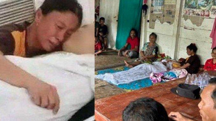 Keluarga almarhum YN, siswa SMK yang meninggal dunia diduga jadi korban kekerasan Kepsek di Kabupaten Nias Selatan, Sumatera Utara