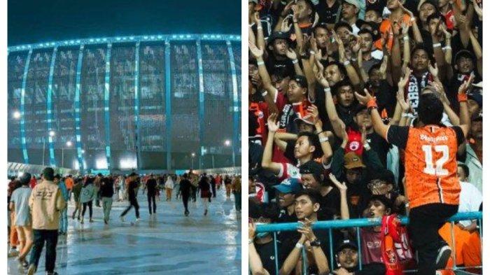 Kolase Foto JIS dan The Jakmania