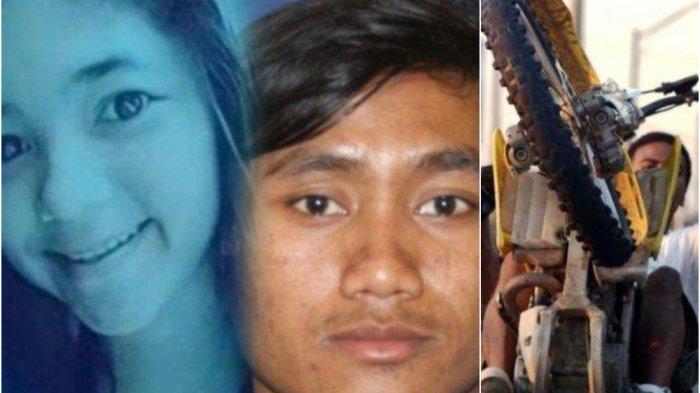 Kolase Foto Vina, Pegi Setiawan dan ilustrasi geng motor.