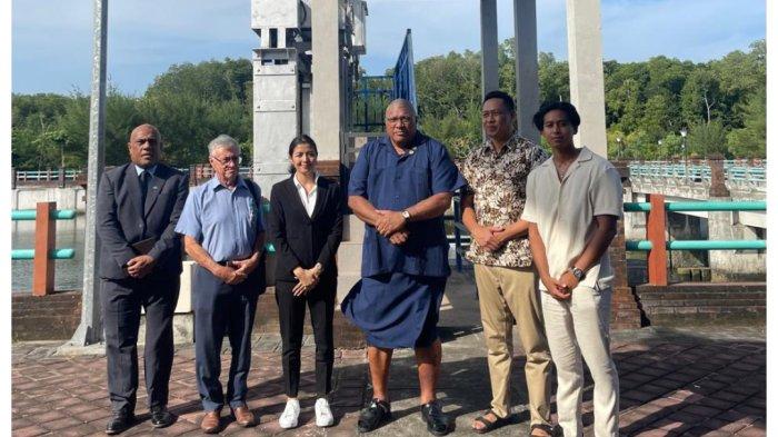 Kunjungan Presiden Wiliame Katonivere ke Tukad Mati