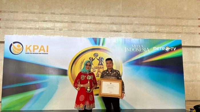 Kapolres Labusel Dapat Penghargaan Peduli Anak di Anugerah KPAI 2025