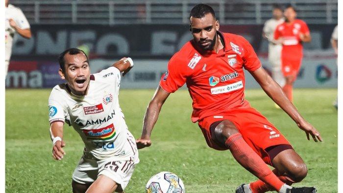 Laga Borneo FC Vs Persija Jakarta di Stadion Segiri, Rabu (8/3/2023).