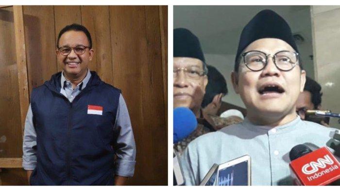 Muhaimin Iskandar secara sepihak oleh Partai NasDem sebagai cawapres Anies Baswedan.