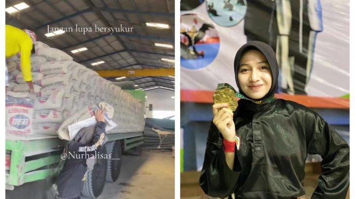 Nurhalisa, siswi SMA yang jadi kuli panggul semen