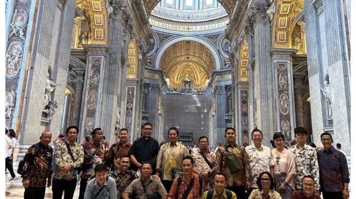 Organisasi pemuda lintas agama berkunjung ke Vatikan.
