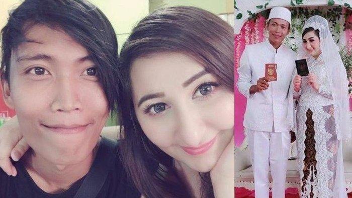 Tangis petugas PPSU Pondok Labu, Bambang Irawan alias Awan pecah saat mendengar ucapan istri bulenya, Arzum Balli soal anak pertamanya.