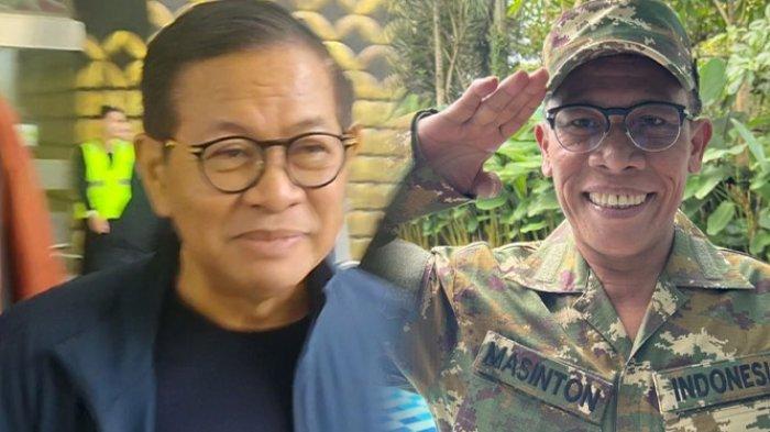 PRAMONO DAN MASINTON RETRET - Kolase foto Gubernur Jakarta Pramono Anung di Bandara Internasional Yogyakarta, Sabtu (22/2/2025) dan unggahan foto Bupati Tapanuli Tengah, Masinton Pasaribu pakai baju retret di Instagram, Minggu (23/2/2025). Pram memimpin konsolidasi kepala daerah dari PDIP soal retret.