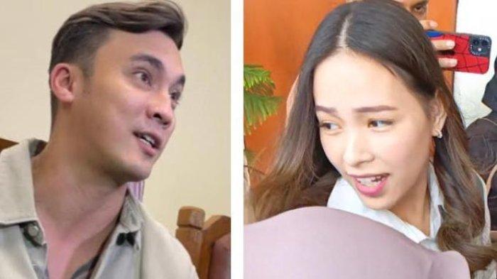 Pasangan selebritis Lady Nayoan dan Rendy Kjaernett tiba di Pengadilan Negeri Bekasi untuk sidang cerai perdananya, Selasa (18/7/2023).