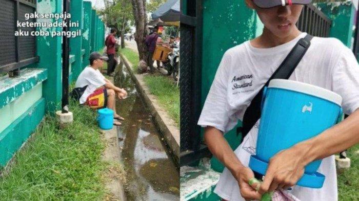Perjuangan Kevan berjualan es lilin keliling demi kebutuhan sehari-hari ibu dan neneknya menjadi viral di media sosial