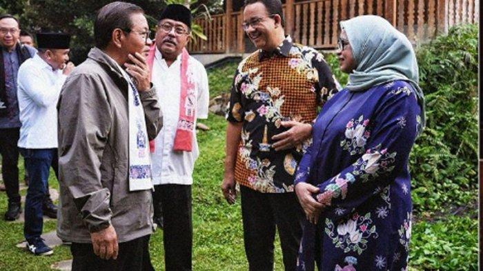 Pertemuan Pramono Anung-Rano Karno dengan Anies Baswedan, Jumat (15/11/2024).