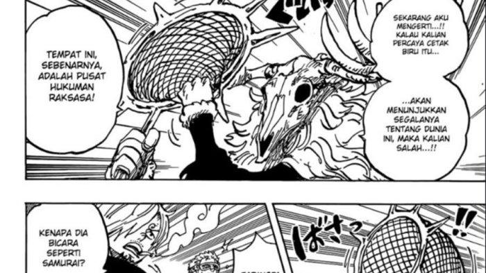 Potongan manga One Piece chapter 1129