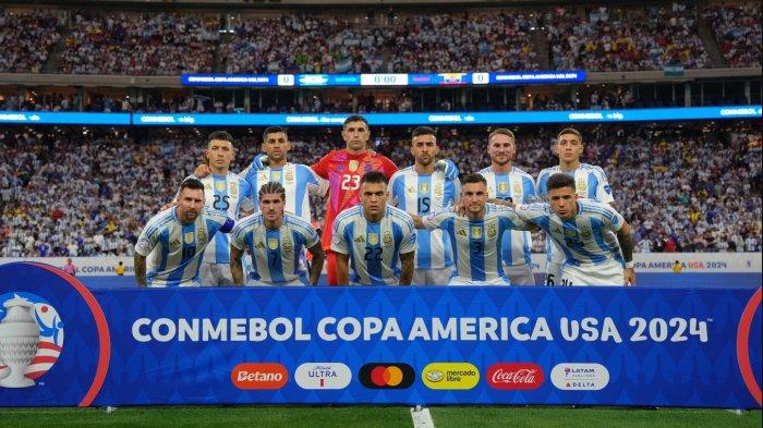 Potret skuad Argentina di Copa America 2024