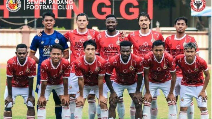 Potret skuad Semen Padang FC di kompetisi 2024/2025.