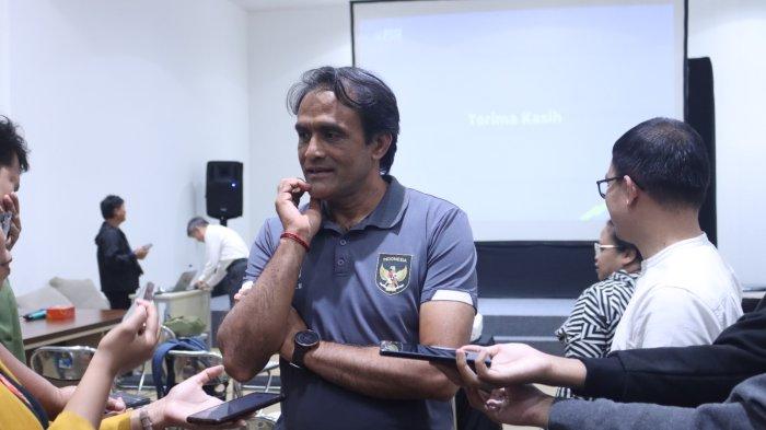 Kepala Departemen Wasit PSSI, Pratap Singh, di GBK Arena, Senayan, Jakarta Pusat, Senin (8/7/2024)