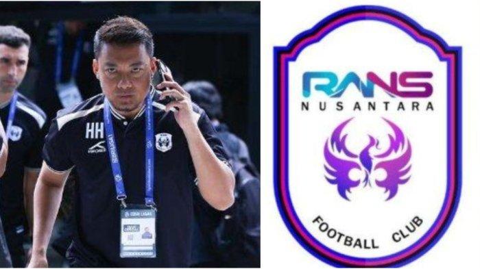 Manajer sekaligus pemain RANS Nusantara FC Hamka Hamzah.