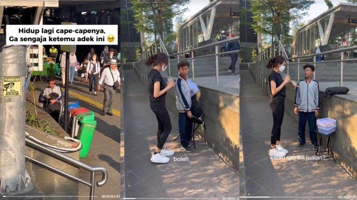 Muhammad, remaja usia 14 tahun rela pontang-panting jualan roti pulang sekolah, ternyata punya maksud mulia