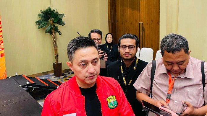 Kabid Binpres PP PBSI, Ricky Subagja, saat ditemui usai konferensi pers Indonesia Masters 2025, di Jakarta, Selasa (26/11/2024)