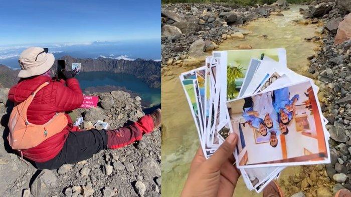 Awalnya iseng, wanita asal Makassar bernama Riska raup puluhan juta rupiah berkat jastip foto dan video dari atas gunung.