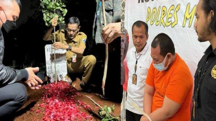 Rizky Noviyandi Ahmad (31) kini hanya bisa menyesali perbuatannya setelah membuat anaknya berinisial KPC (11) tewas mengenaskan di rumahnya di Klaster Jatijajar, Kota Depok, Selasa (1/11/2022) pagi buta. KCP terkapar di ruang tamu rumahnya akibat kekejaman yang dilakukan Rizky menggunakan senjata tajam golok.