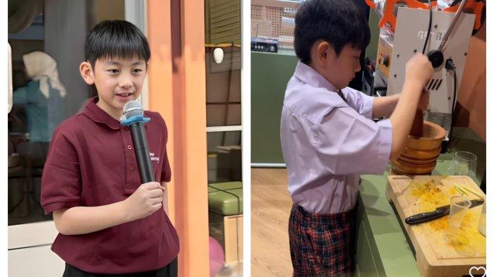 Ryu Kintaro, konten kreator cilik yang gunakan uang hasil ngonten buat buka usaha jamu