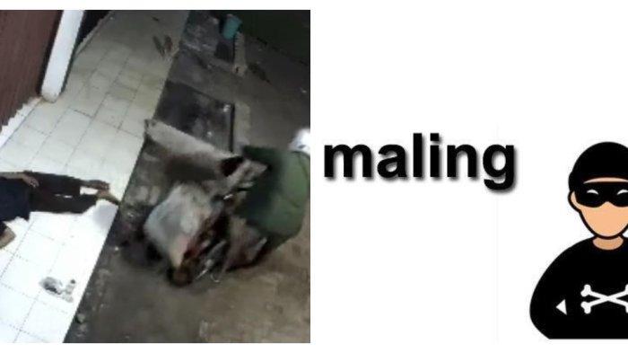 Terungkap kondisi terkini kakek di Bekasi yang kursi rodanya dicuri. (Bidikan layar rekaman CCTV)