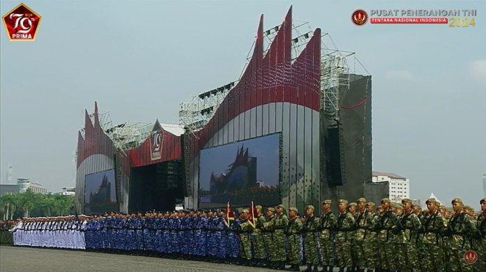 Siaran langsung HUT TNI ke-79 di Silang Monas, Sabtu (5/10/2024).
