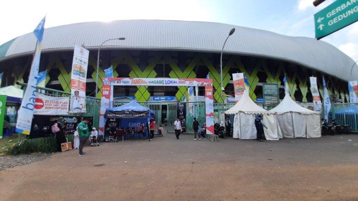 Stadion Patriot Candrabhaga Kota Bekasi saat gelaran Bekasi Fair 2023, Jumat (17/3/2023).