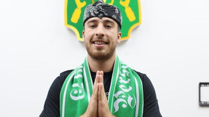 Striker baru Persikabo 1973 asal Brasil, Rafael Conrado Prudente.