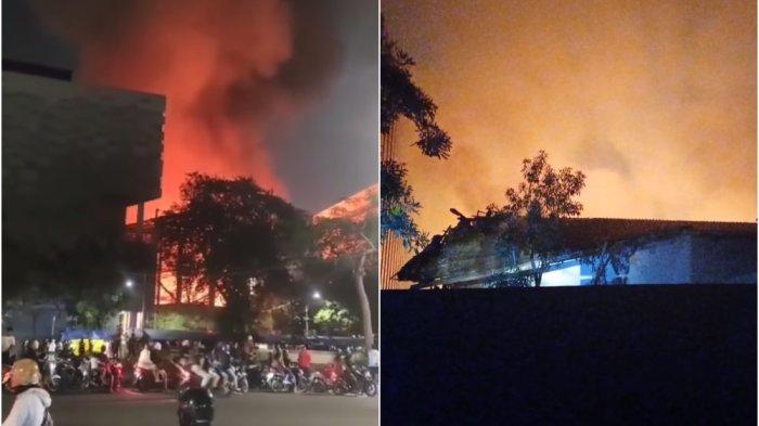 Suara ledakan sempat terdengar dari area Museum Nasional atau Museum Gajah sebelum kebakaran melanda pada Sabtu (16/9/2023) malam.