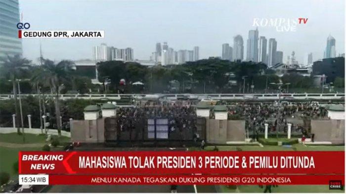 Kericuhan Demo DPR RI, Jakarta Nyaris Lumpuh, Transportasi Umum dan KRL Palmerah Terganggu