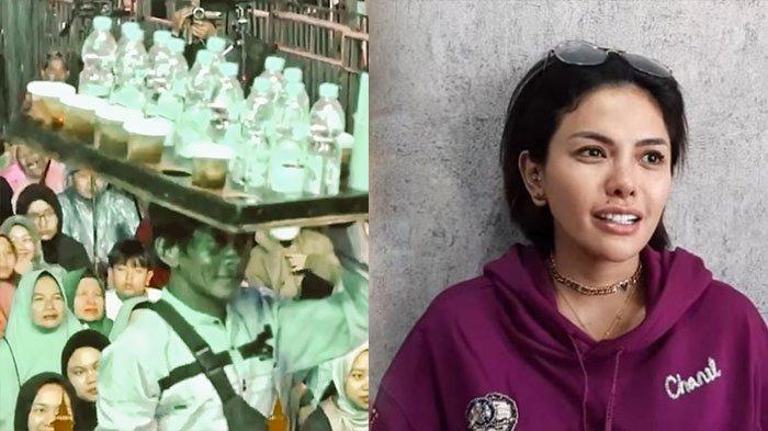 Sunhaji penjual es teh dan Nikita Mirzani