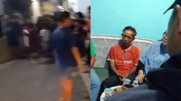 Terkuak momen penangkapan seorang lansia berisial H (60) yang bekerja sebagai tukang galon di kawasan Kampung Bulak Cipadu Gg.Limun Rt:004/06 pada Selasa (30/01/24) malam.