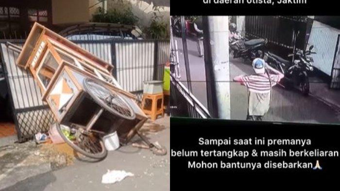 Tukang bubur kacang hijau sekaligus imam masjid bernama Udin, diserang oleh preman di Jalan Tanjung Lengkong, Bidara Cina, Jatinegara, Jakarta Timur.
